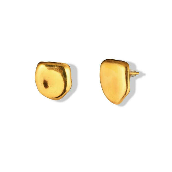 Серьги Резонанс в позолоте от Sergacheva Jewelry – купить в интернет-магазине Форма & Содержание