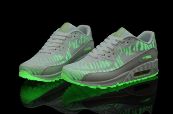 Nike Air Max 90 Prm Tape Glow in The Dark Limited white