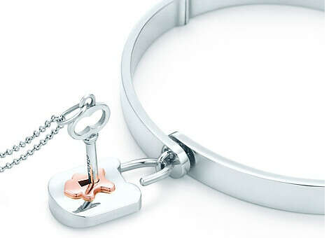 Tiffany Locks vintage lock and key bangle
