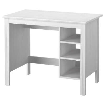 БРУСАЛИ Письменный стол - белый - IKEA