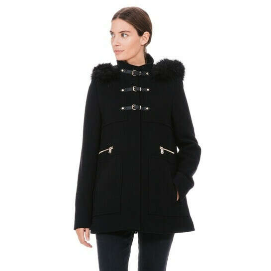Dufflecoat mit Kapuze