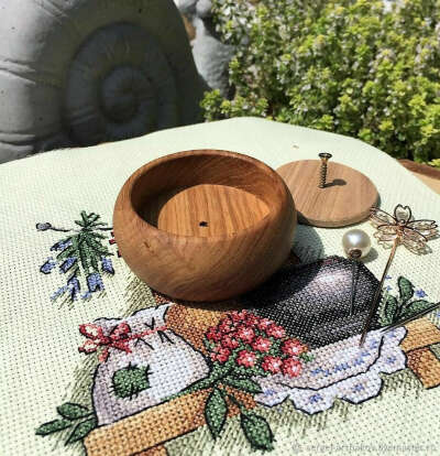 Деревянная заготовка для небольшой игольницы
