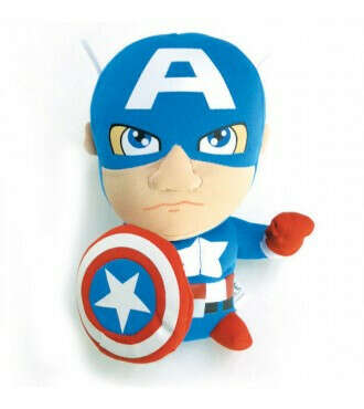 Плюш Капитан Америка Captain America (20см) - МультКульт - Игрушка с лицом