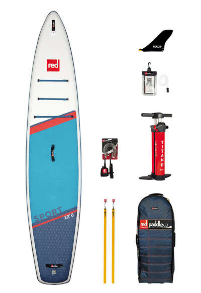 Надувная SUP доска RED PADDLE 12’6″ x 30″ SPORT