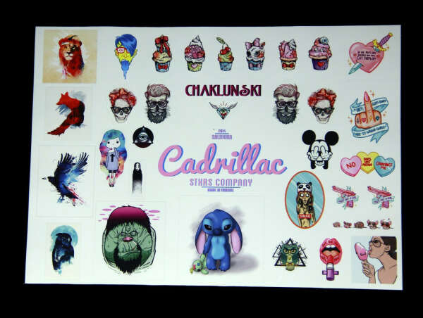 Стикеры Cadrillac