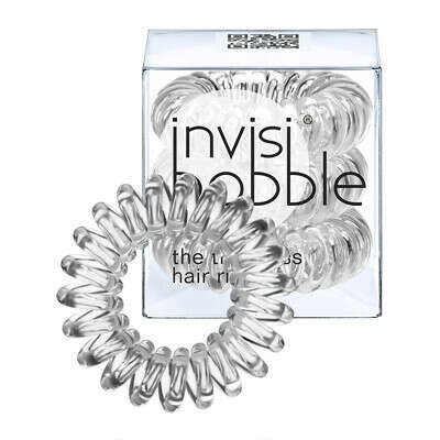 Invisibobble The Traceless Hair Ring 3 Pack - Crystal Clear