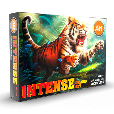 Buy INTENSE COLORS SET AK-Interactive