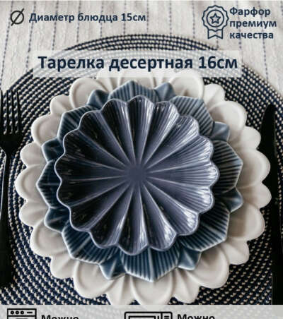 Десертная сервирочная тарелочка