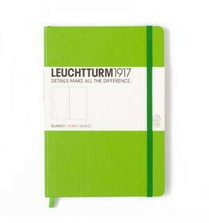 Leuchtturm1917 Medium Notebook Lime (лайм)