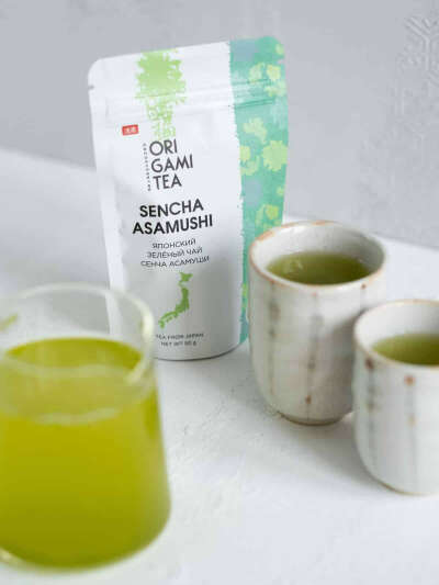 Японский чай сенча асамуши ORIGAMI TEA, 50 г