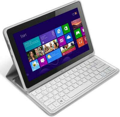 Acer Iconia Tab W701 i3 60Gb + чехол-клавиатура (серебристый)