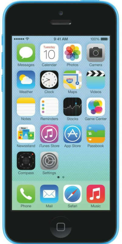Apple iPhone 5c 16Gb (синий)