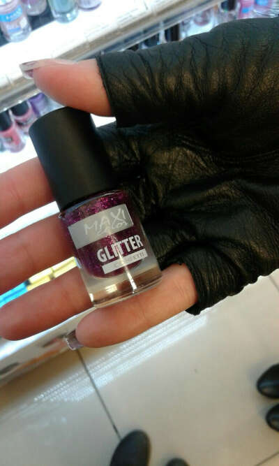 Лак для ногтей MAXI Color Glitter Confetti №03