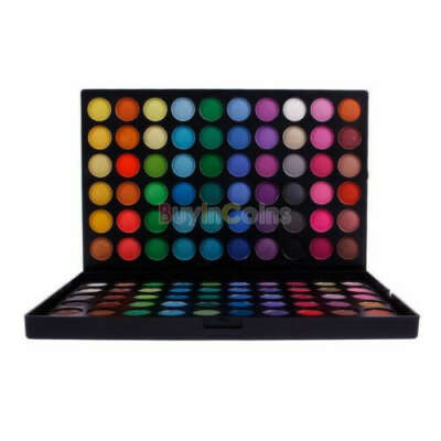 Pro 120 Color Eyeshadow Palette Portable Makeup Full Eye Shadow Brush