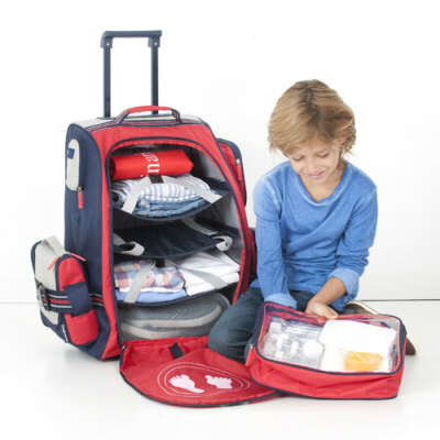 Trvl Organizer Red