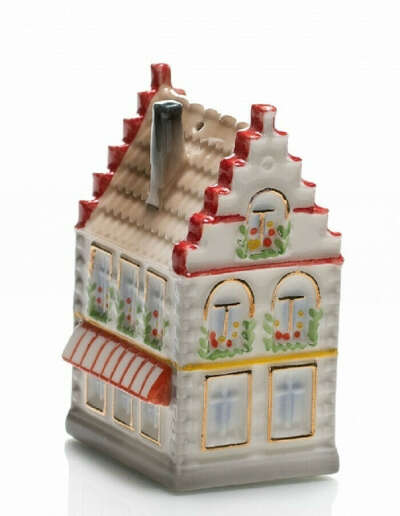 Ёлочная игрушка Домик Фарфоровая Мануфактура