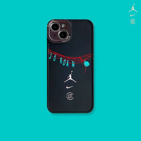 iphone15plus air jordan スマホケース ブランドチェーンウォレット 高级iphone14プロ エアジョーダン風 スマホケース