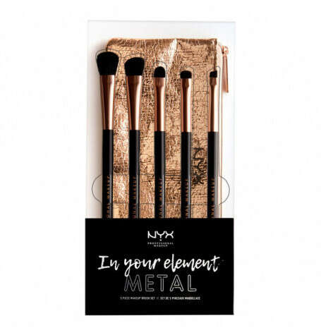 НАБОР КИСТЕЙ            IN YOUR ELEMENT METALLICS EYE BRUSH SET