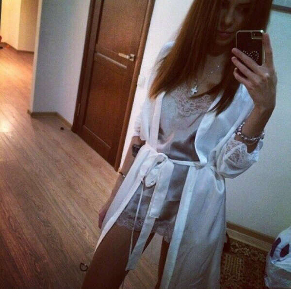 Пижама и халат шелковый