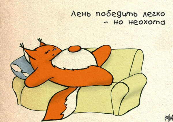 Не лениться