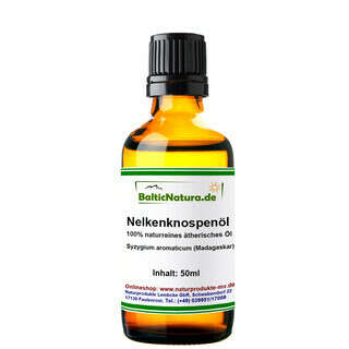 Nelkenknospenöl (50 ml) 100% naturreines ätherisches