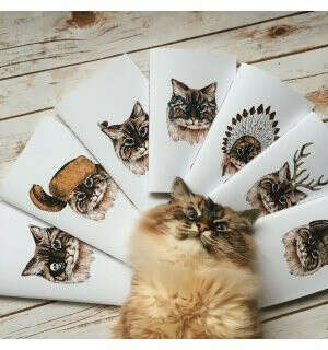 Lol&Kek Fancy Cat Handy А5, в точку
