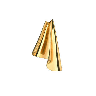 STATEMENTS Серьга Jabot #5 позолота