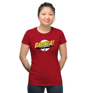 Bazinga! Fitted Ladies' Tee