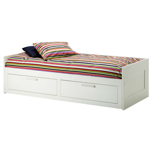 каркас кушетки БРИМНЭС, 2 ящика IKEA