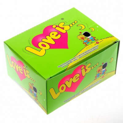 Блок жвачек "Love is..."