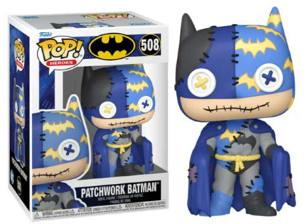 Funko Pop! Dc Comics 1989 Batman Patchwork Batman 508