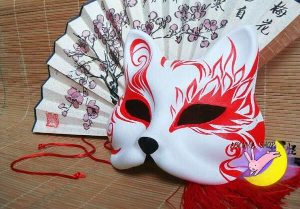 Маска Kitsune