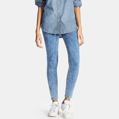 WOMEN DENIM LEGGINGS TROUSERS