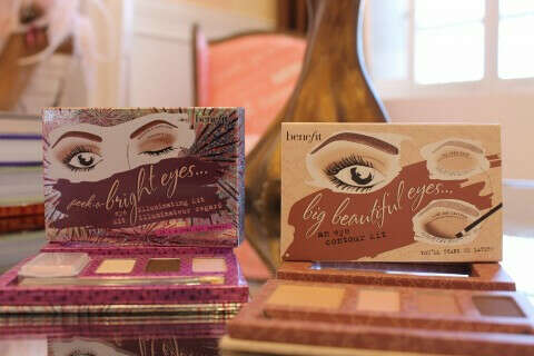 BENEFIT Палетка теней для век peek-a-bright eyes