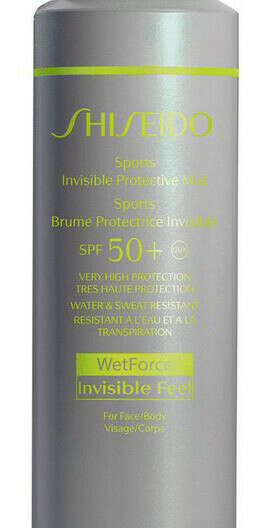Shiseido Sports Invisible Protective Mist SPF 50+ – купить по цене 2499 рублей | Солнцезащитный невидимый мист Shiseido Sports Invisible Protective Mist SPF 50+ | Отзывы