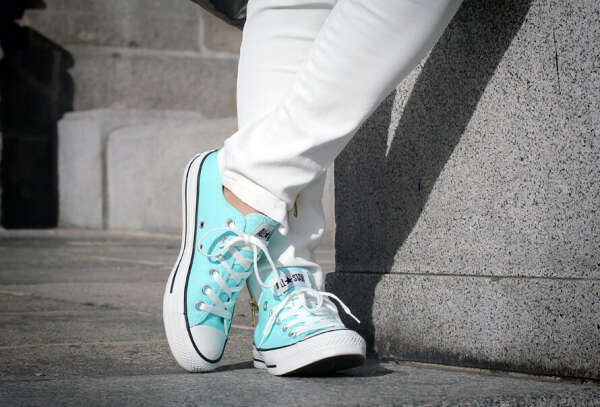 Converse'ы мятного цвета