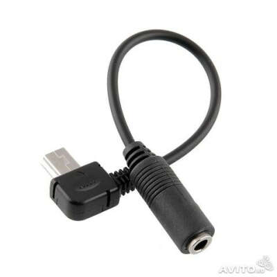 Переходник miniUSB на 3.5мм Jack