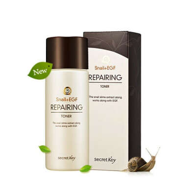 Тоник для лица с экстрактом улитки и EGF Secret Key Snail + EGF Repairing Toner