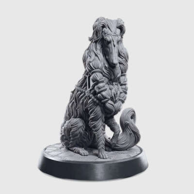Миниатюра Dungeons & Dragons Сансет, Собака Voracious Sands