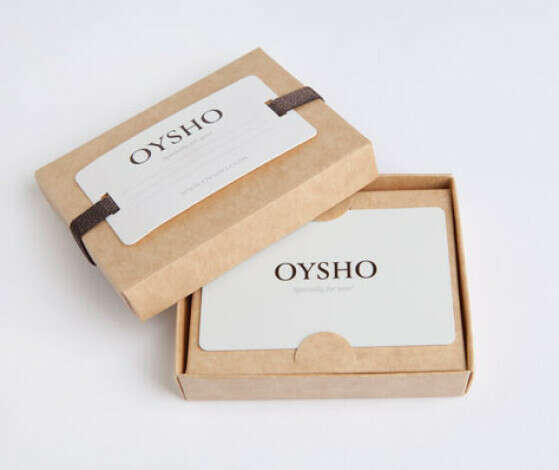 Oysho подарочный сертификат