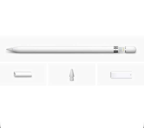 Стилус Apple Pencil 1 (1-го поколения) MQLY3, белый