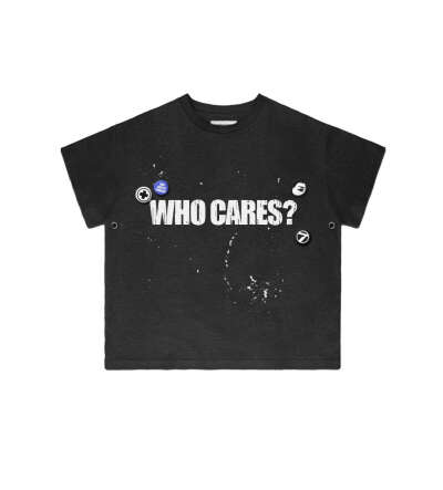 T-shirt "Who cares?"