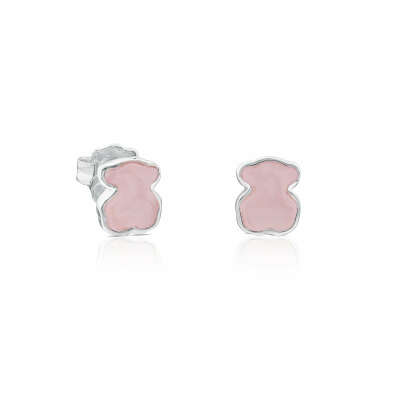 Серьги New Color из серебра с кварцем
