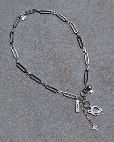 Stray Kids Stay Pixel Saturn Necklace