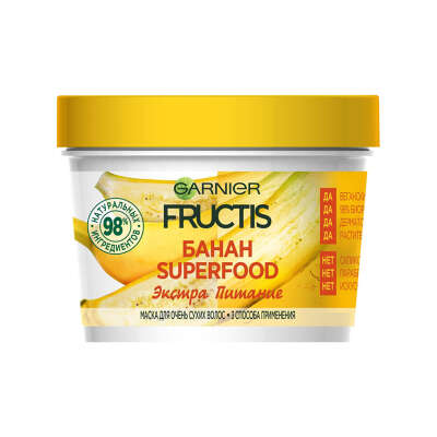 Маска для волос GARNIER SUPERFOOD Банан (питание)