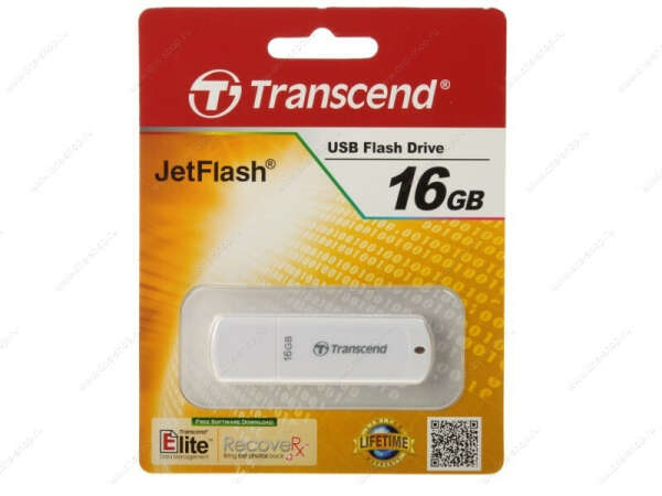 Память USB 2.0 Flash Transcend 16 Gb