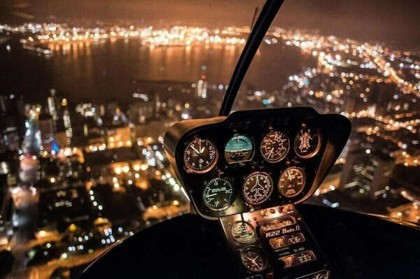 Полет на вертолёте