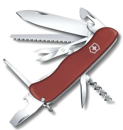 Нож перочинный Victorinox Outrider 14 функций, с фиксатором лезвия