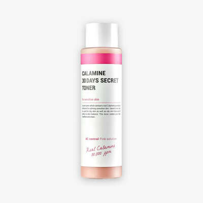 Успокаивающий тонер с каламином Calamine 30 days secret toner (160 мл)
