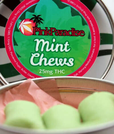 Pink Paradise: Mint Chews!